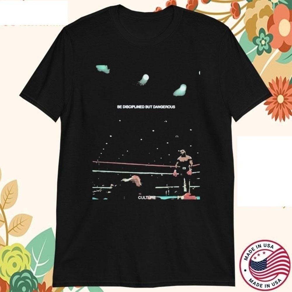 Myles Smith Portrait Concert T-shirts Black